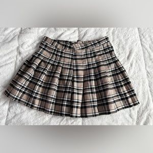 Plaid Skirt